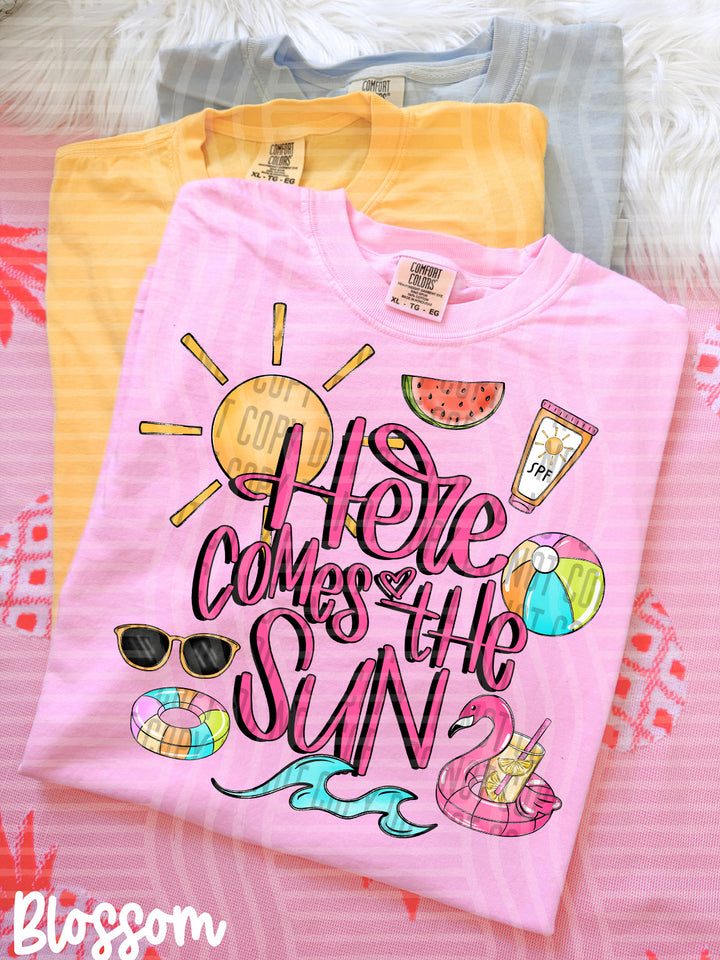 Here Comes The Sun DTF Print