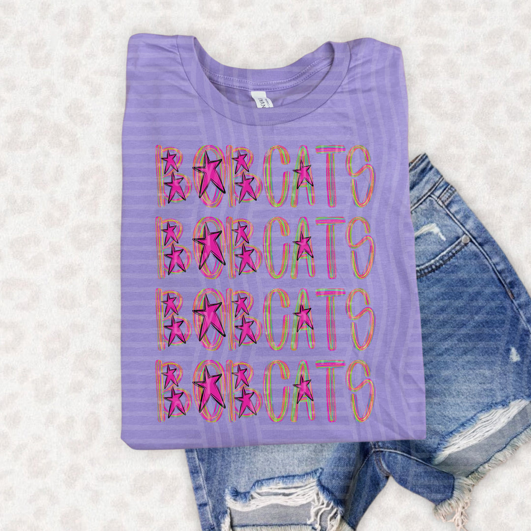 Brushstroke Quad DTF Print