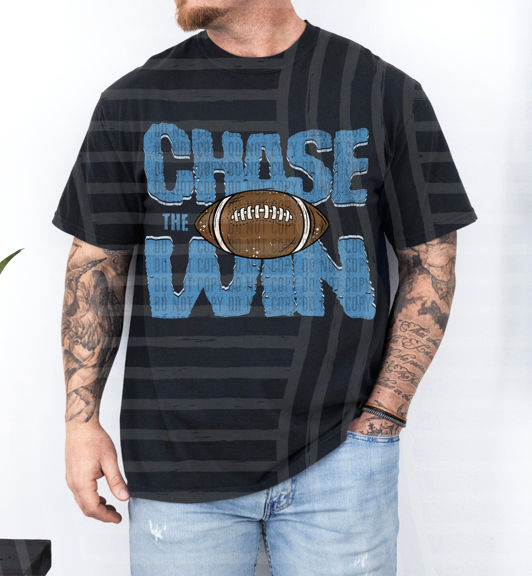Chase The Win Football DTF Print