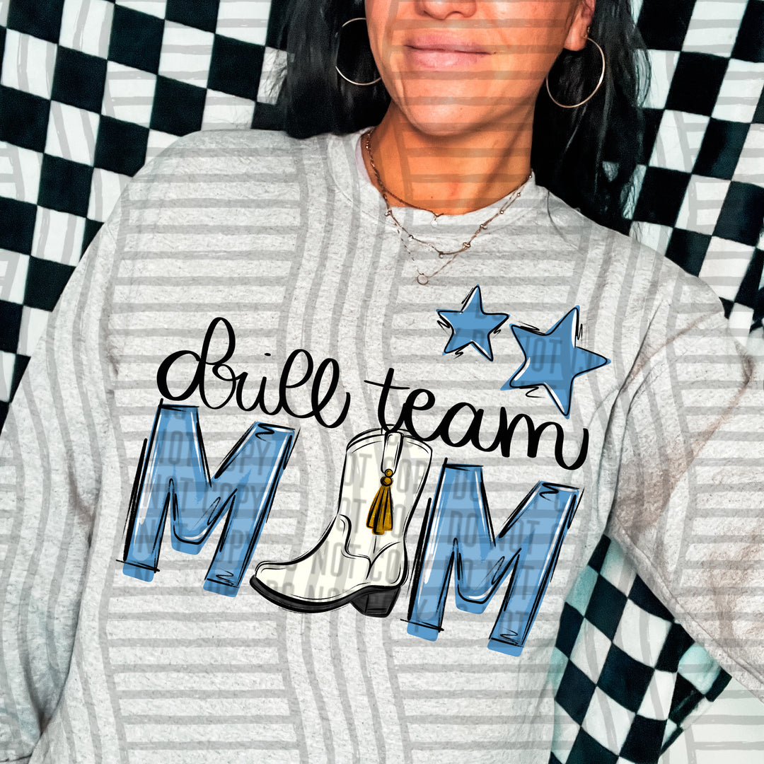Sports Mom Drill Team DTF Print