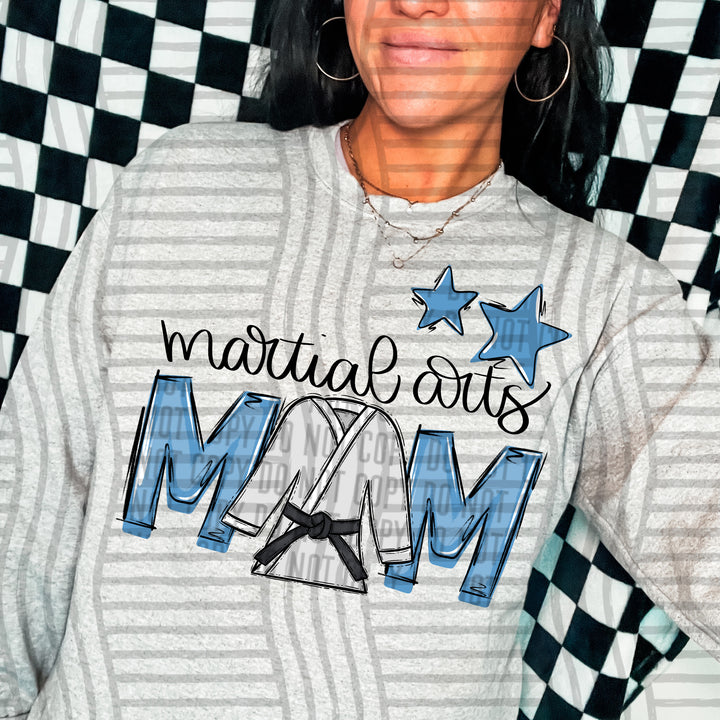 Sports Mom Martial Arts DTF Print