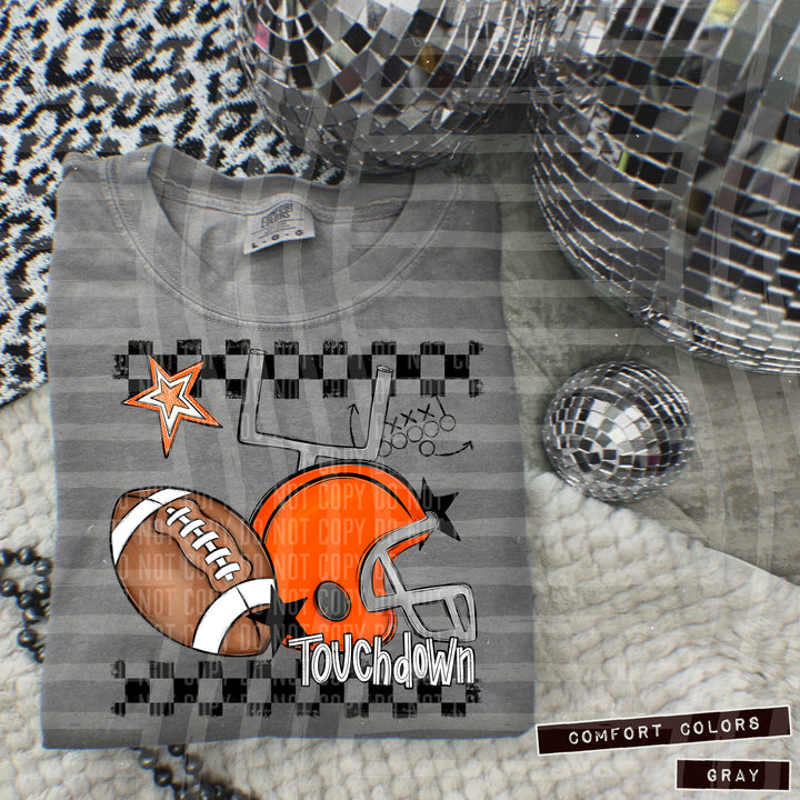 Football Helmet DTF Print