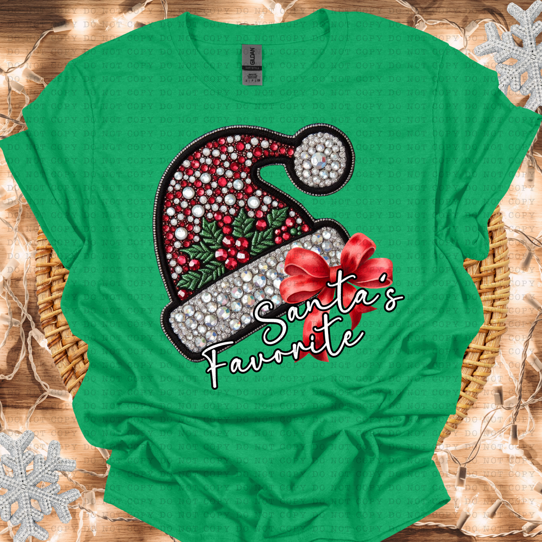 Santa's Favorite DTF Print