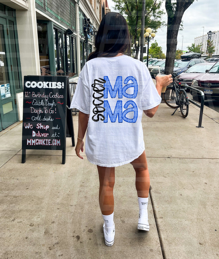 Sports Mama Soccer DTF Print