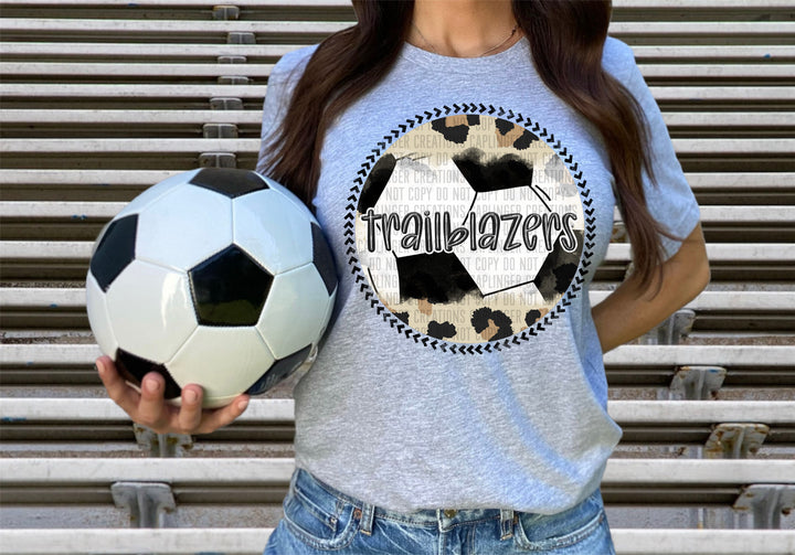 Soccer Background DTF Print