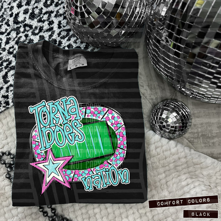Preppy Stadium Nation DTF Print