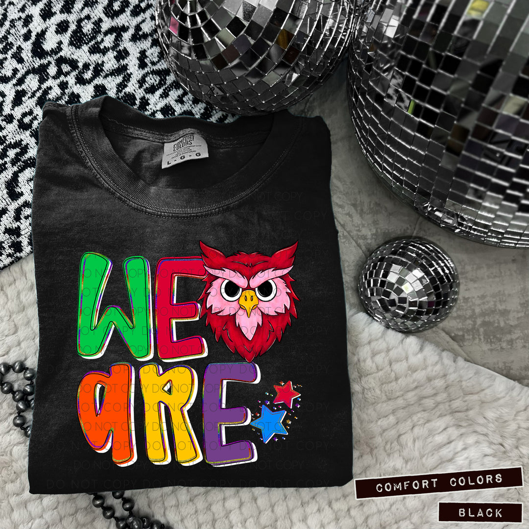 We Are Mascot Heads  DTF Print