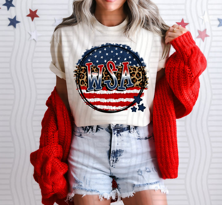 Flag Rounds Mascots DTF Print