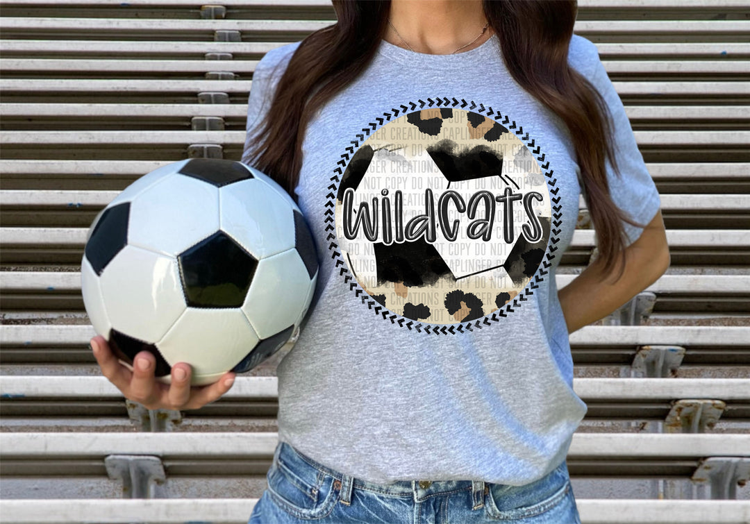 Soccer Background DTF Print