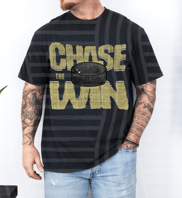 Chase The Win Hockey DTF Print