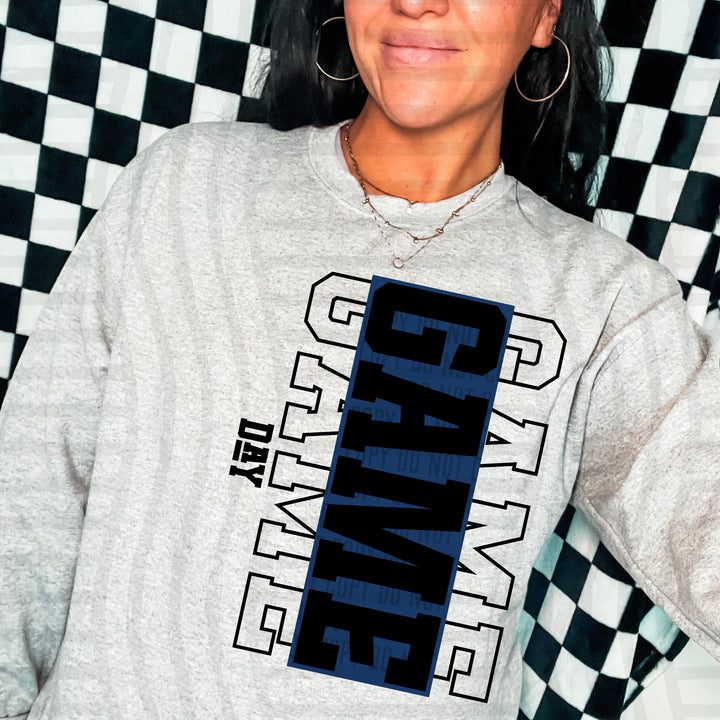 Game Day Stacked DTF Print