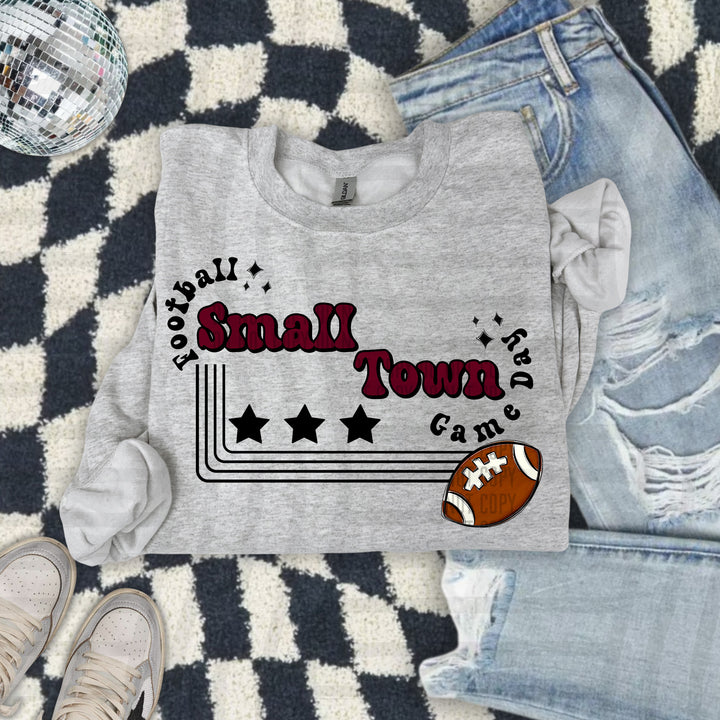 Small Town Football DTF Print