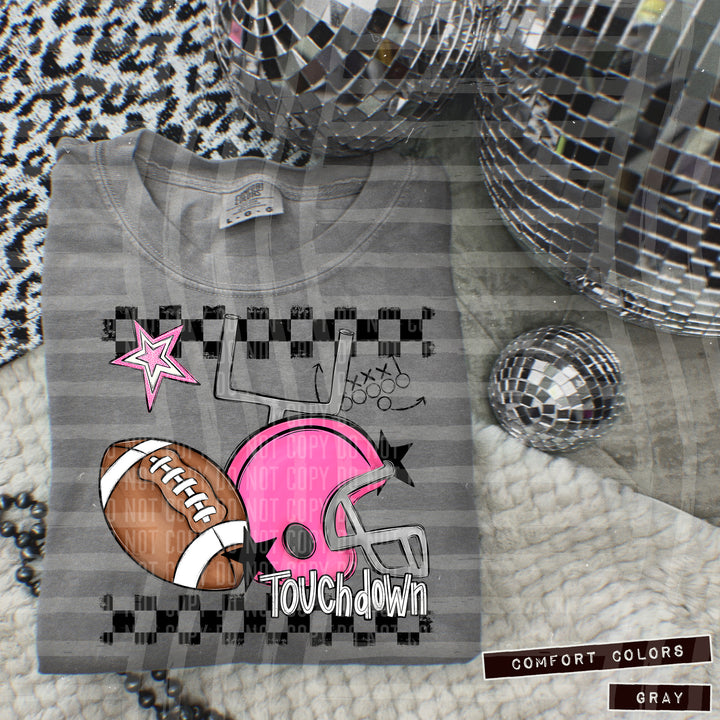 Football Helmet DTF Print