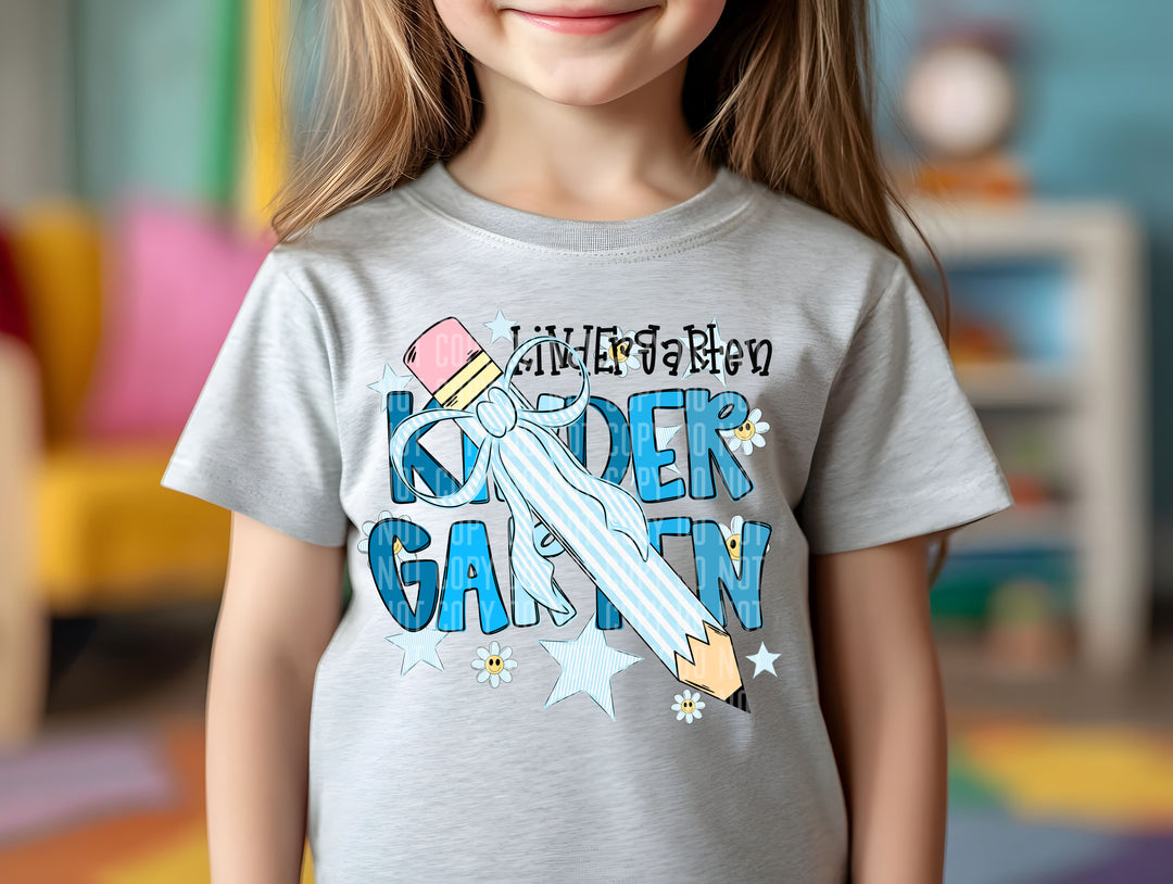 Pencil Bows DTF Print