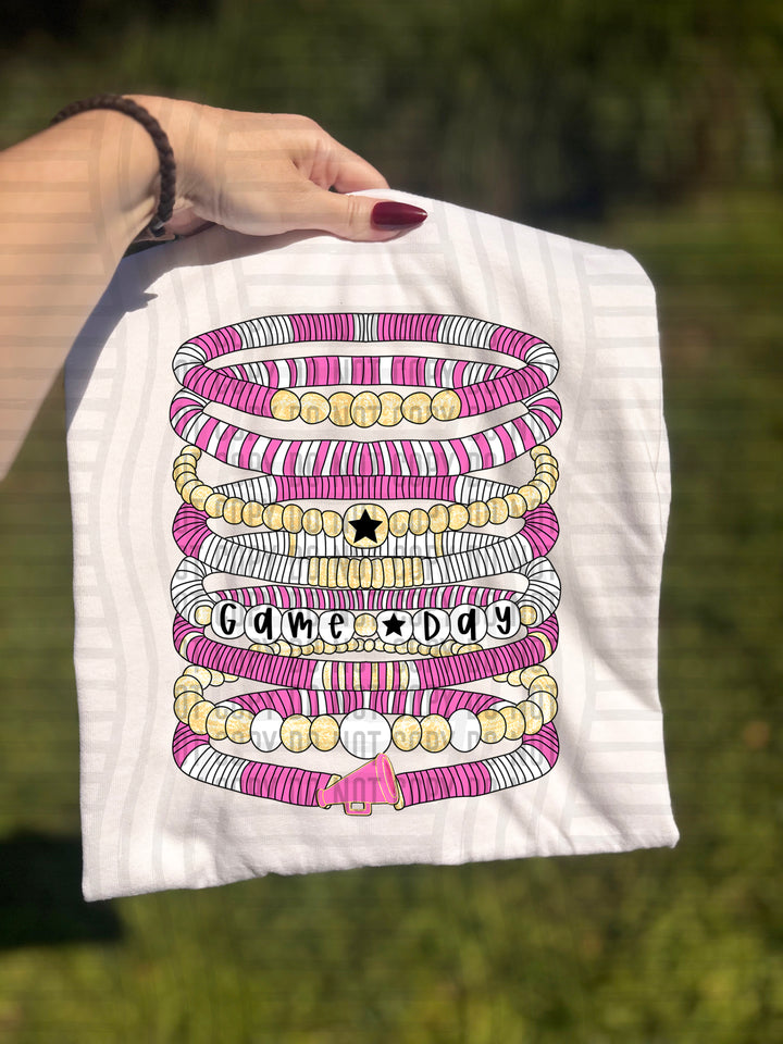 Megaphone Bracelets DTF Print
