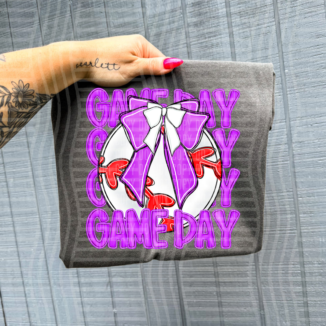 Game Day Sports Balls DTF Print