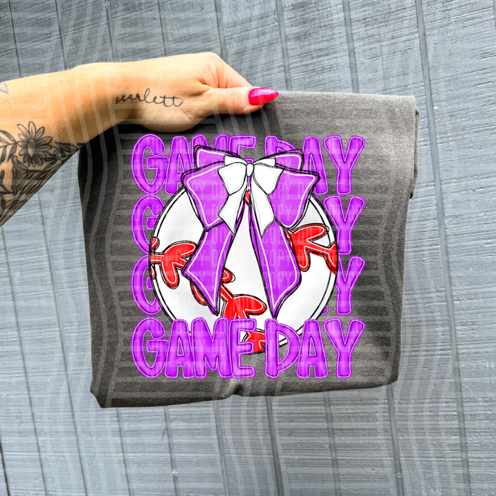 Game Day Sports Balls DTF Print