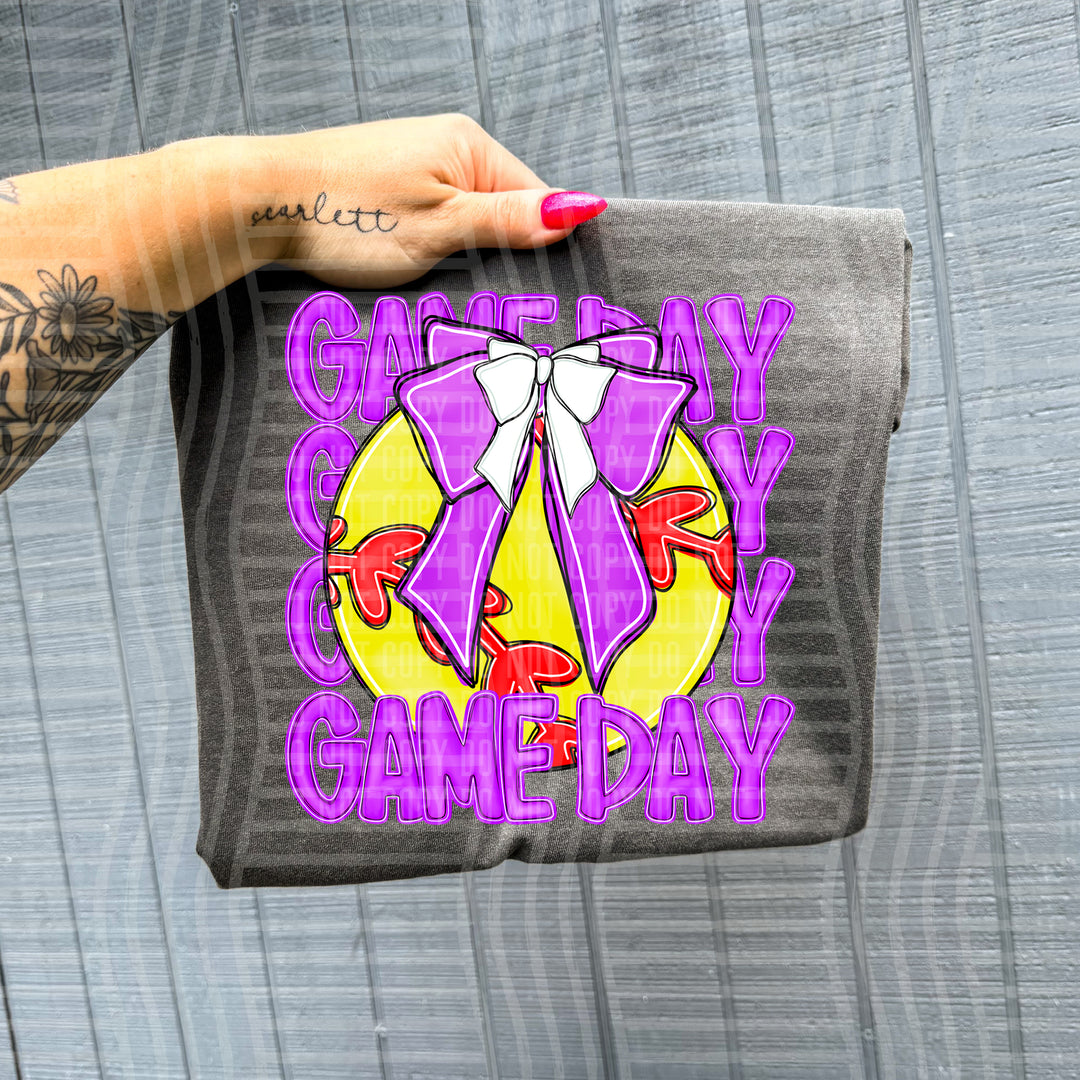 Game Day Sports Balls DTF Print