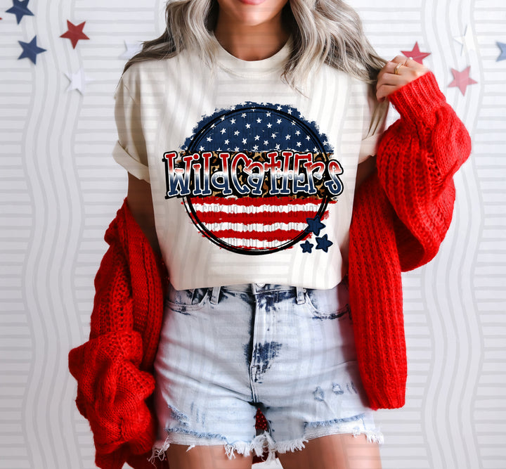 Flag Rounds Mascots DTF Print