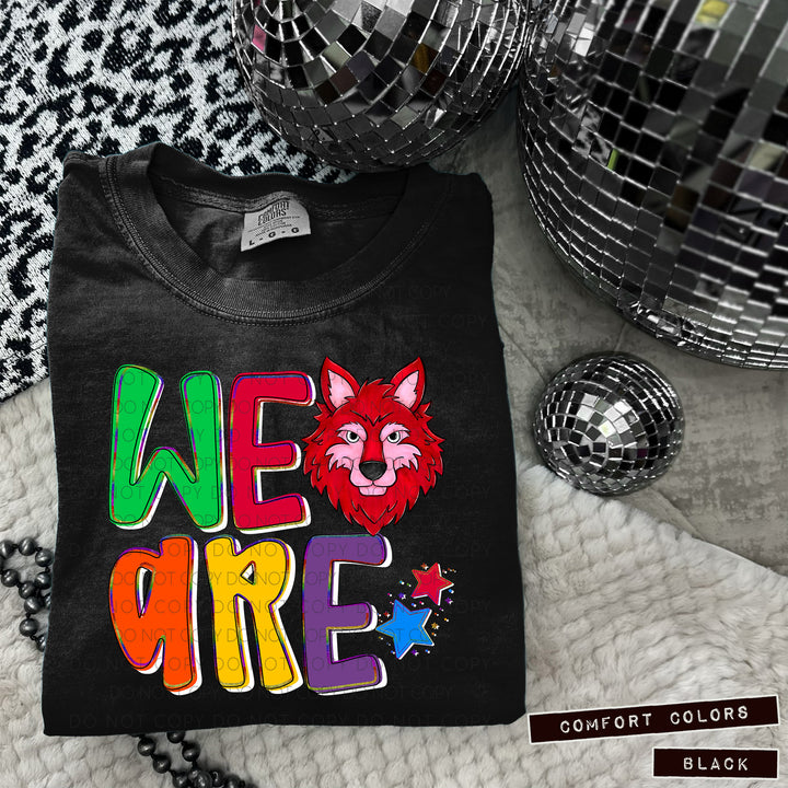 We Are Mascot Heads  DTF Print