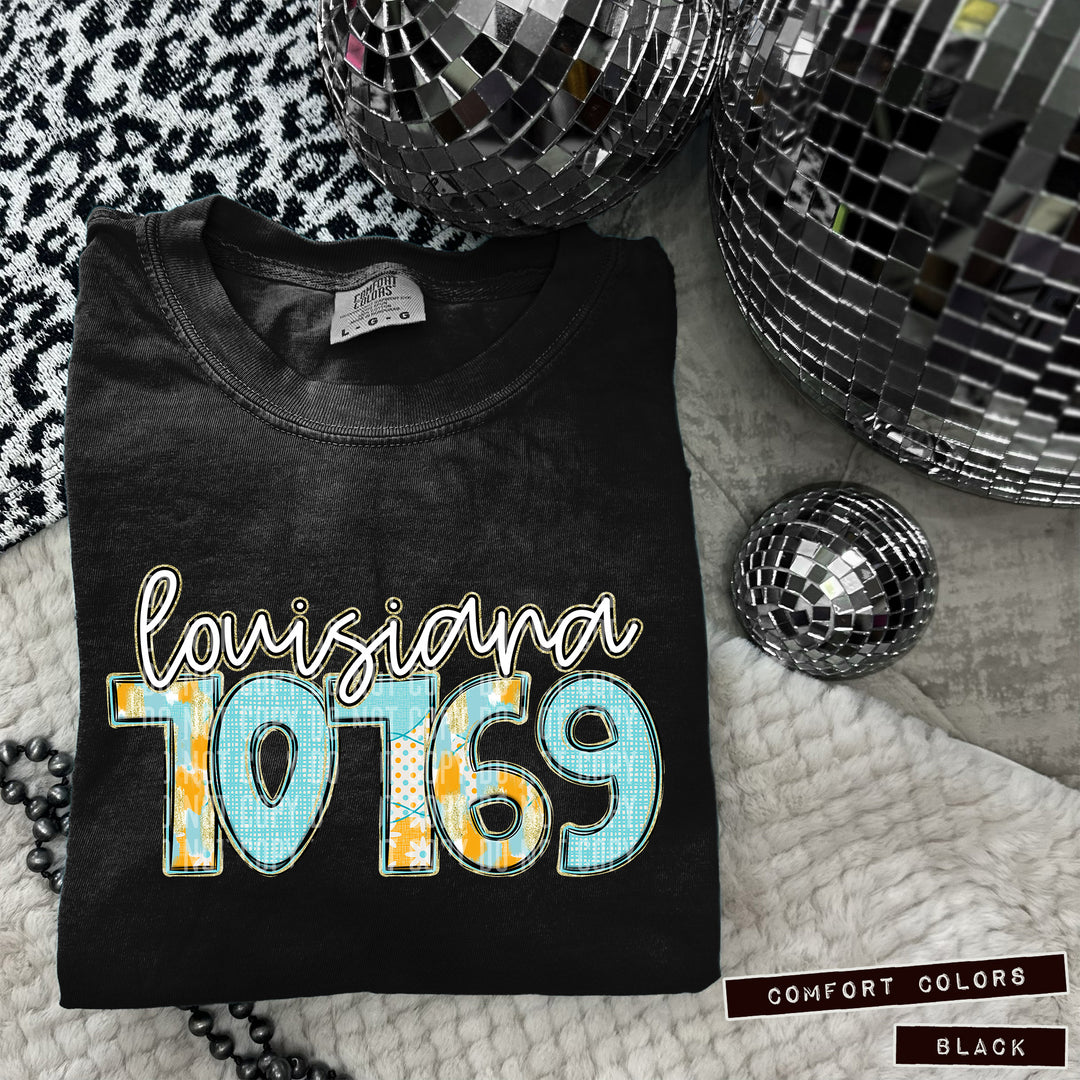 Dotted Daisy Zip Codes No Bows DTF Print