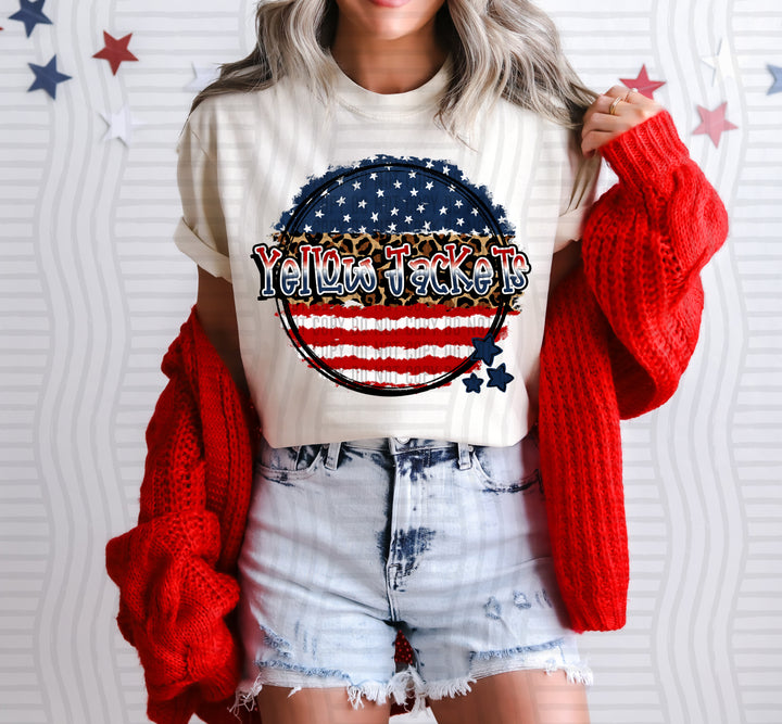 Flag Rounds Mascots DTF Print
