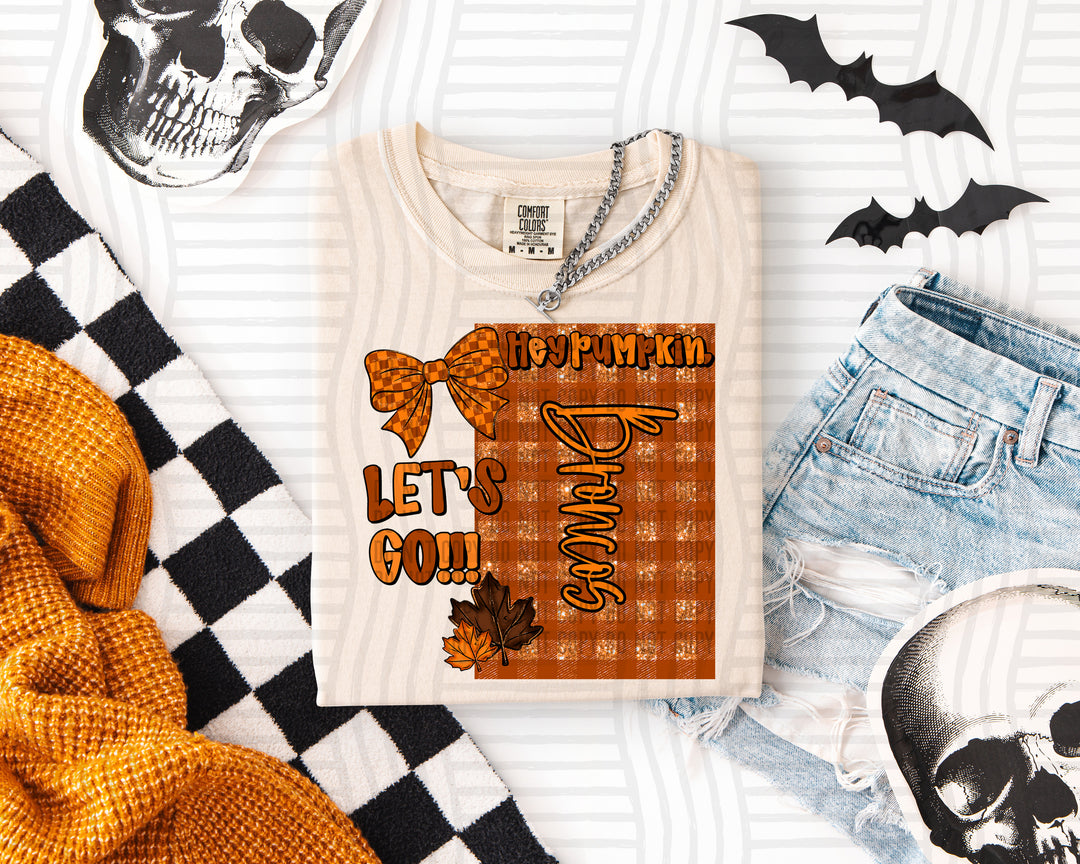 Hey Pumpkin DTF Print