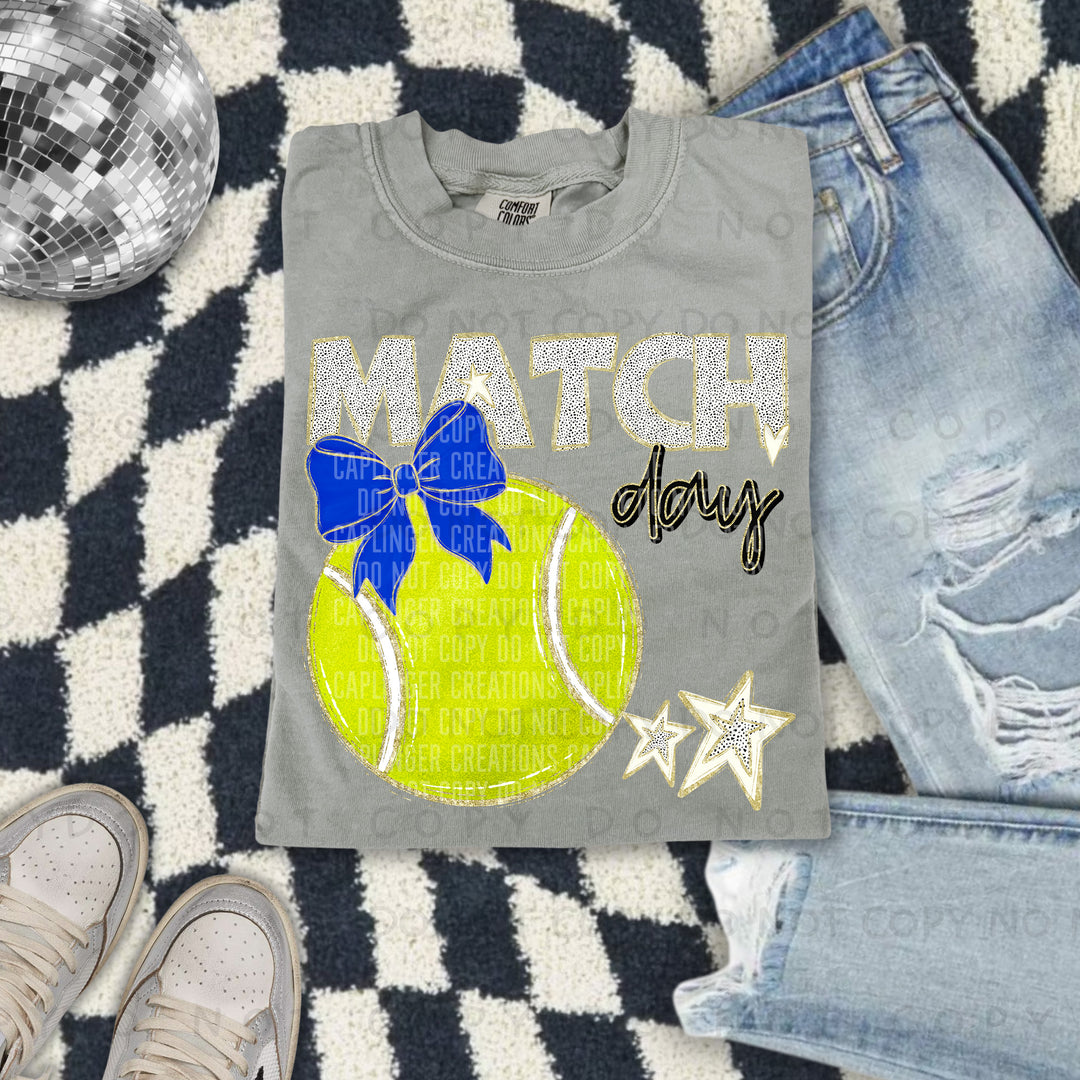 Tennis Match Day DTF Print