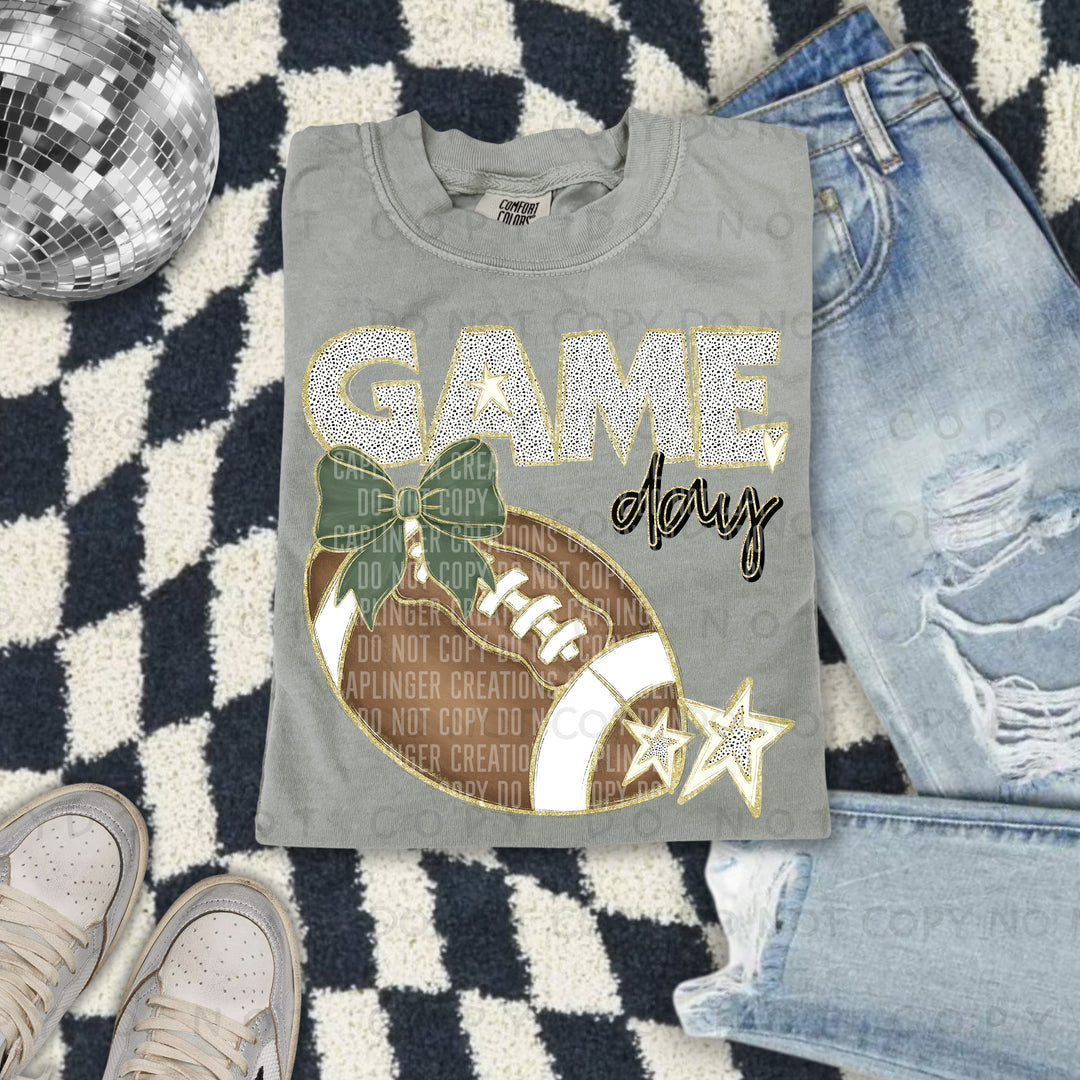 Game Day Football DTF Print