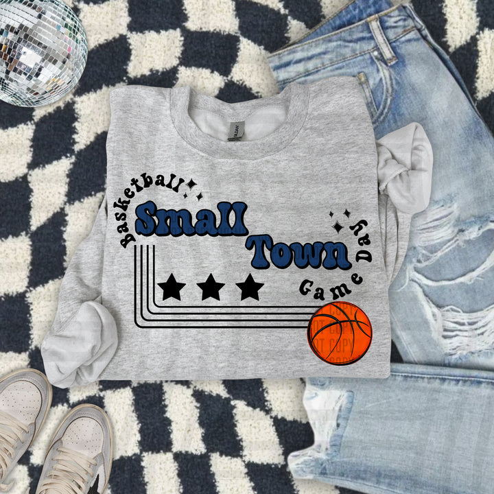 Small Town Basketball DTF Print