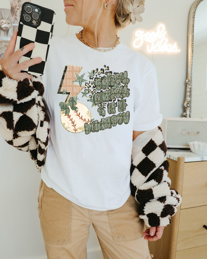Sassy Classy Baseball DTF Print