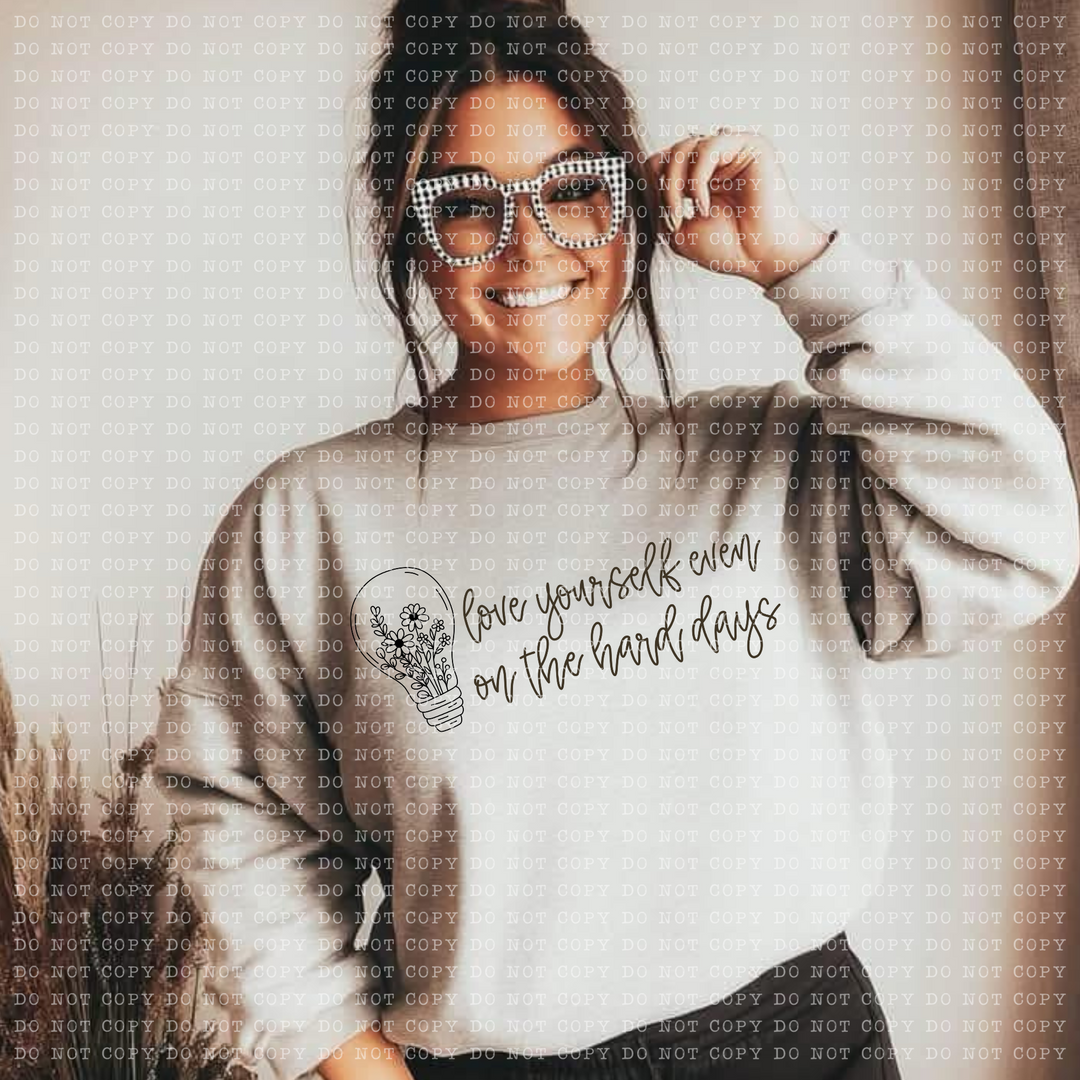 Love Yourself DTF Print