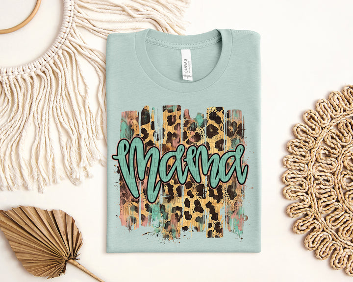 Animal Print Mothers Names DTF Print