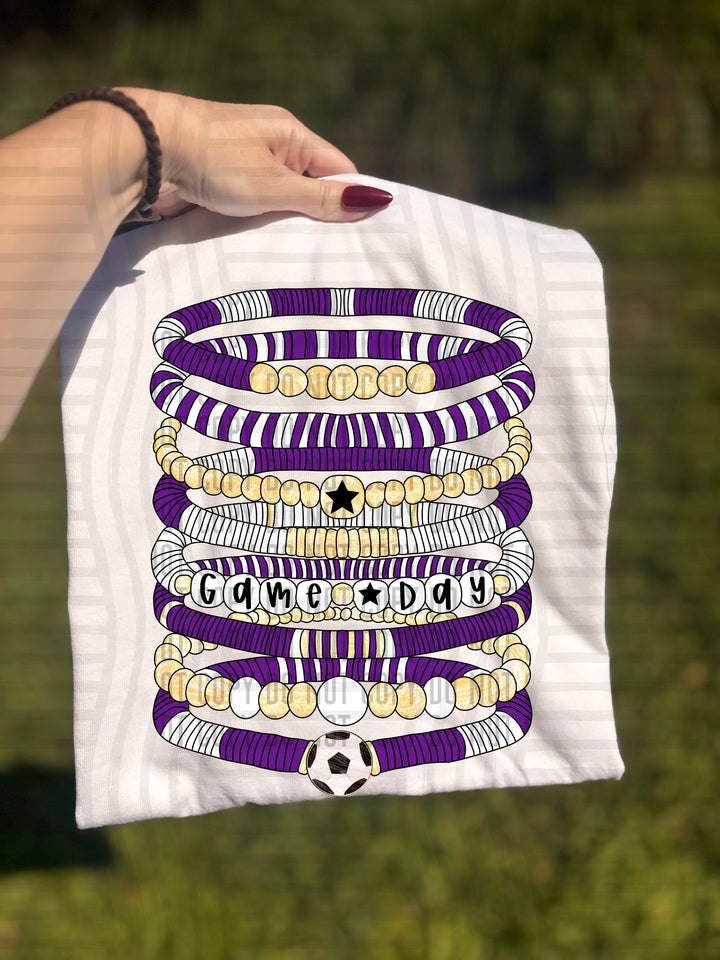 Soccer Bracelets DTF Print