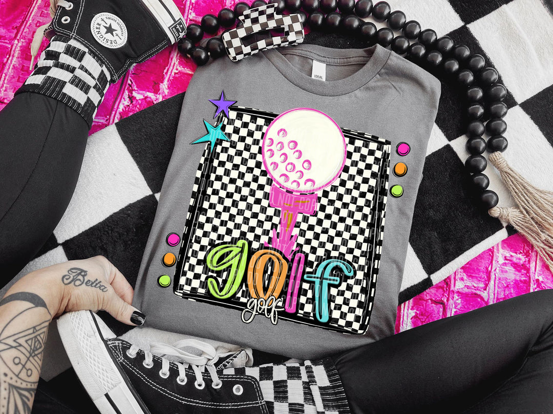 Bright Sports/Ball DTF Print