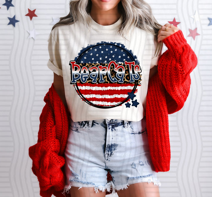 Flag Rounds Mascots DTF Print