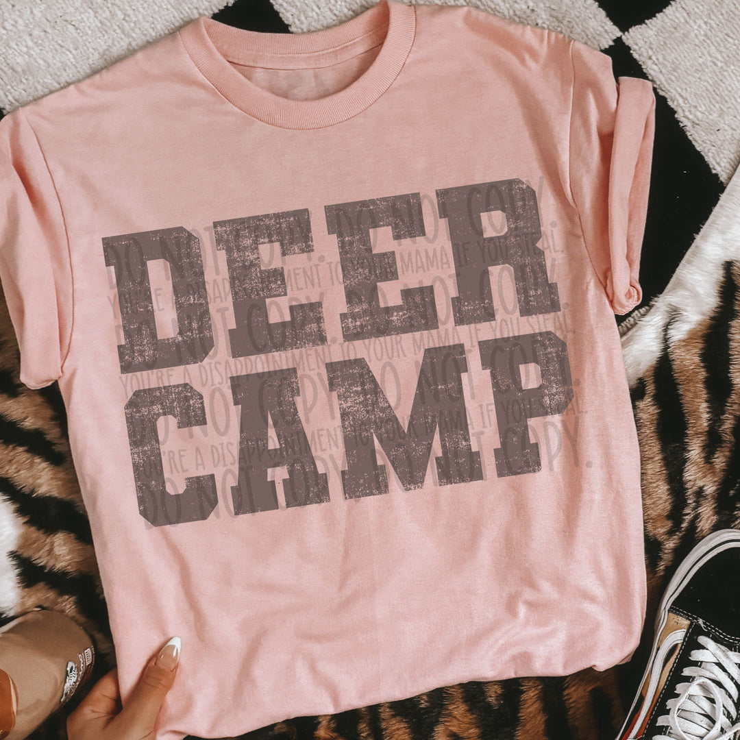 Deer Camp DTF Print