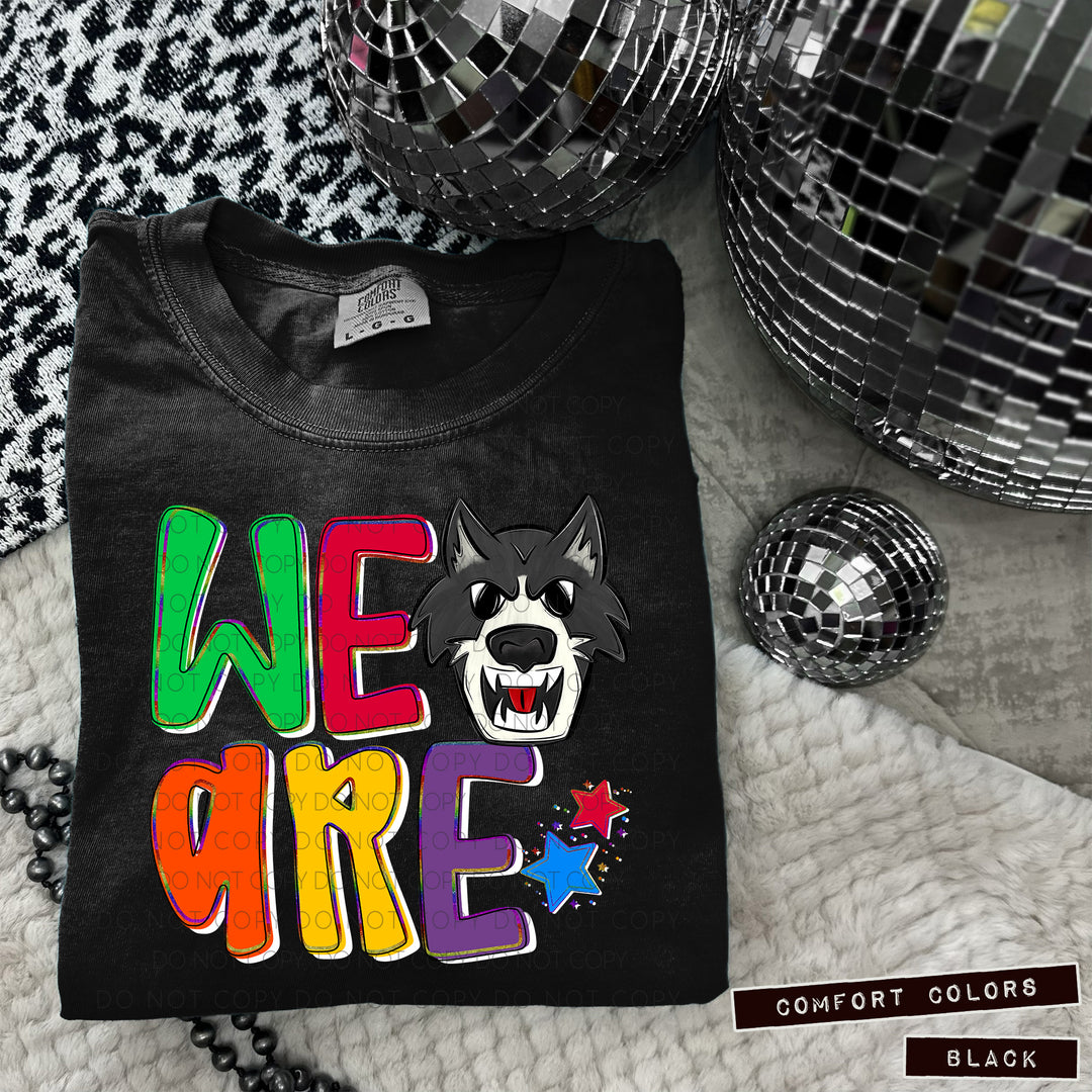 We Are Mascot Heads  DTF Print