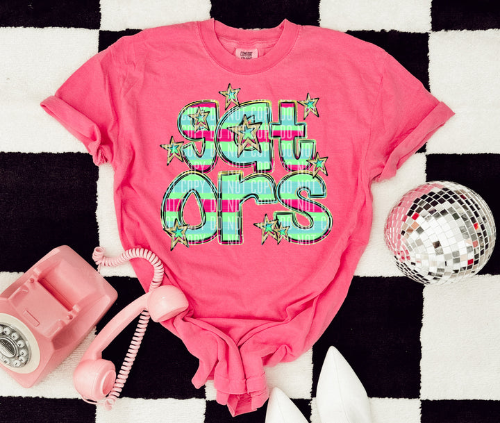Multi Stripes DTF Print