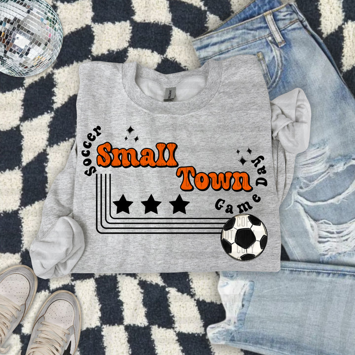 Small Town Soccer DTF Print
