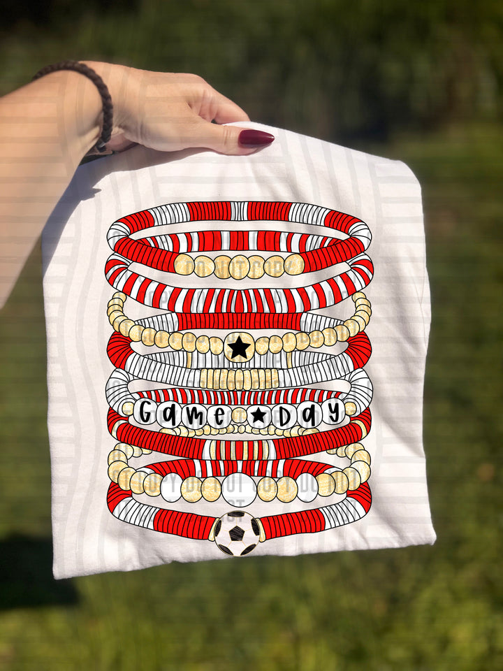 Soccer Bracelets DTF Print