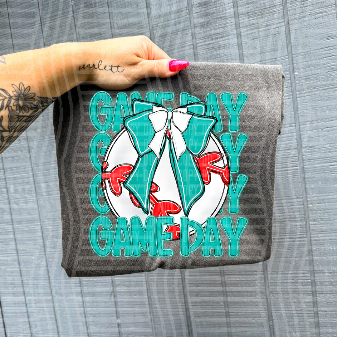 Game Day Sports Balls DTF Print