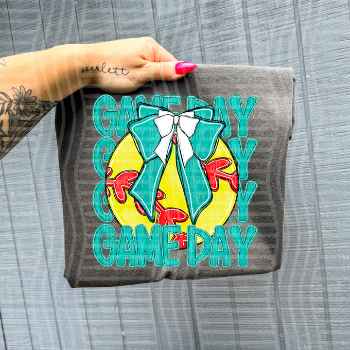 Game Day Sports Balls DTF Print
