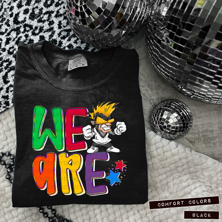 We Are Mascot Heads  DTF Print