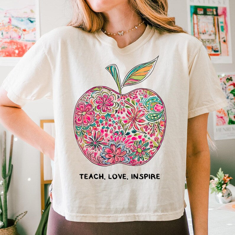Teach Love Inspire DTF Print