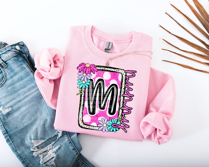 Floral Blooms Mother’s Names DTF Print