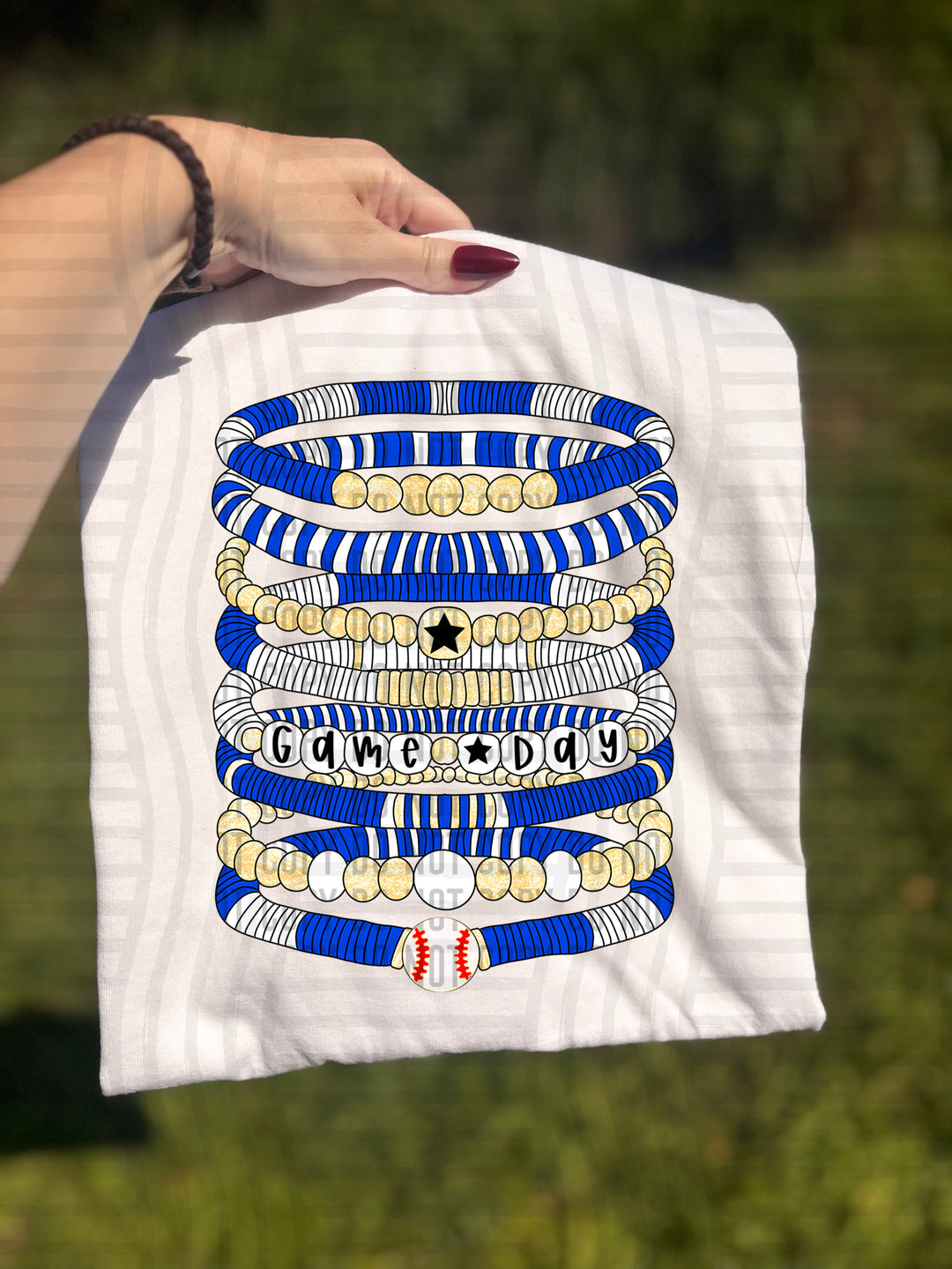 Baseball Bracelets DTF Print