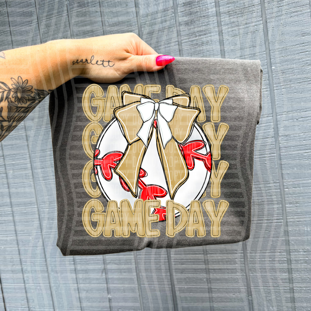 Game Day Sports Balls DTF Print