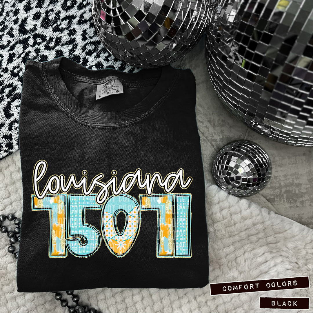 Dotted Daisy Zip Codes No Bows DTF Print