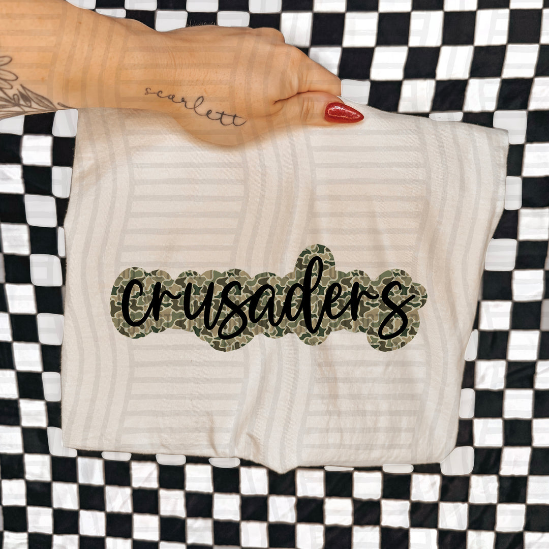 Camo Mascots DTF Print